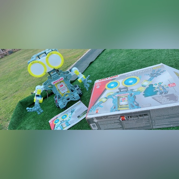 Robotic Mecca Robotics Companion - Blue, White, and Yellow